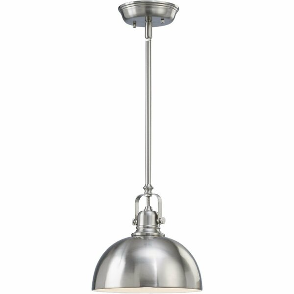 Canarm Gs 9 in. Bn Rod Pendant Light IPL222B01BN-B